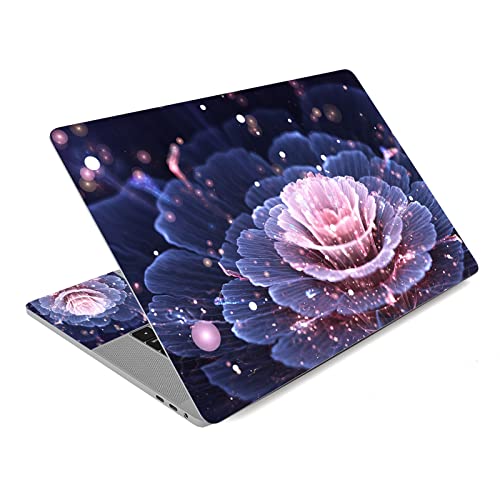 12 13 13.3 14 15.4 15.6 Inches Laptop Skin Sticker Decal Universal Netbook Skin Sticker | Need to Cut,Easy to Apply, Remove and Change Styles (Dream Flower) - color: Dream Flower