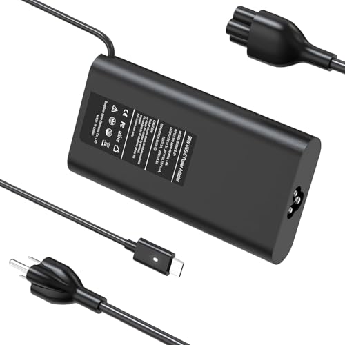 BAJ 90W USB C Laptop Charger Compatible with Dell XPS/Latitude/Precision | for Dell XPS 13 15 9360 9365 Latitude 3400 3500 5400 7420 7300 Precision 3540 Chromebook 3100 Power Cord