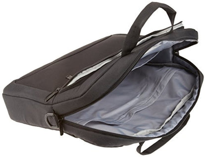 Amazon Basics Laptop Carrying Case with Shoulder Strap, 15.6-inch, Black, Large Capacity Office Work Bag, 10-Pack - size: 15.6 Inch, style: 10-pack