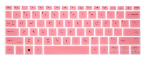 Silicone Keyboard Cover Skin Compatible for HP EliteBook 830 835 G9 G10 13.3", HP Elitebook 840 845 1040 G9 G10 14 inch Laptop （Not for 840 845 1040 G8 G7 G6 G5 G4 G3 13.3"/14" Pink - color: Pink 2, size: for Elitebook 840 845 G9 G10