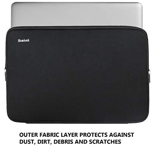 Laptop Sleeve 15.6 Inch, Durable Shockproof Protective Cover Flip Cover Bag | Laptop Case, Briefcase Carrying Computer Bag Case Compatible with 15.6 Inch HP, ASUS, Lenovo, Acer, Notebook, Computer, Black - color: Black, size: 15.6 Inch