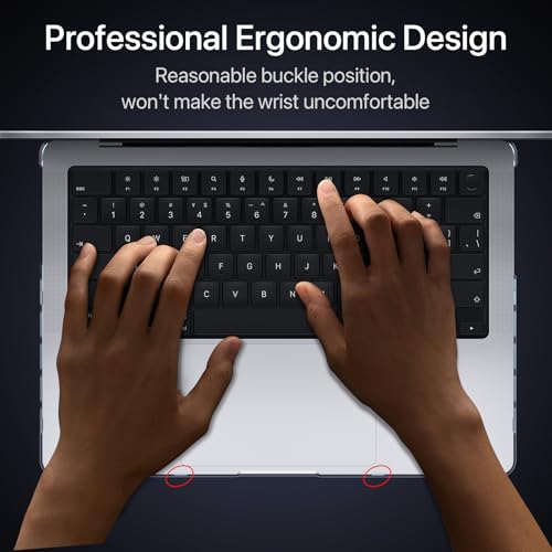 Soonjet for MacBook Pro 16 Inch Case M5 M4 M3 M2 M1 Pro/Max, 2026–2021 | 100% Official Color Match, Clear Matte Finish, Anti-Crack Design, Scratch & Fingerprint Resistant, Slim Hard Shell - color: Frosted Clear