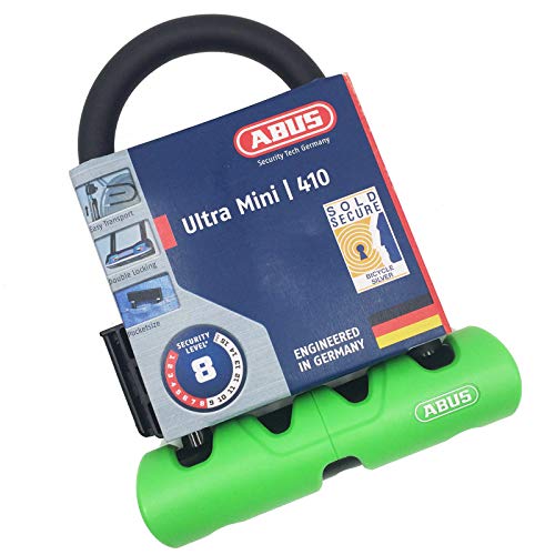 ABUS MINI Ultra 410 Bike U-Lock - color: Black, size: 5.5, style: 410 Mini