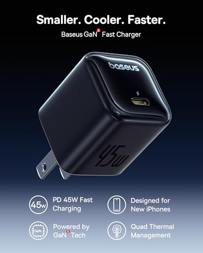 Baseus Laptop Portable Charger & 45W USB C Charger Block 2 Pack