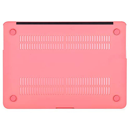 MOSISO Case Compatible with MacBook Air 13 inch A1369 A1466, Cream Pink | Plastic Hard Shell & Keyboard Cover & Screen Protector Compatible with MacBook Air 13 (Older Version 2010 - end 2017) - color: Cream Pink