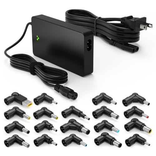 Belker 90W Universal Laptop Charger with Fast Charging USB Port &19 Tips | Power Adapter Supply Cord for Hp Dell Toshiba IBM Lenovo Acer Asus Samsung Sony Fujitsu Gateway - size: 90W Ultra-Thin