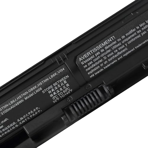 GHU VI04 48Wh Battery Replacement for HP Envy 14-V 15-K ProBook 440/445/450/455 G2, Compatible with 756743-001 756745-001 - style: 48 Wh/Vi04