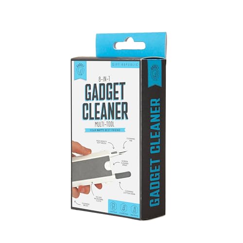 8-in-1 Electronic Cleaning Kit – Screen Cleaner & Keyboard Cleaning Tool for Laptop, Phone, Tablet, Earbuds & Keyboard, Tech Cleaning Kit with Brush, Spray & Cloth
