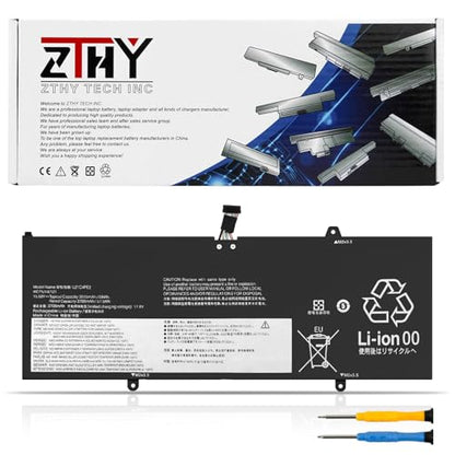 L21C4PE2 L21M4PE2 Laptop Battery for Lenovo Yoga 6 13ALC7 13ABR8 Series | L21D4PE1 L21L4PE2 SB11F29412 5B11F29411 SB11F29410 5B11F29414 SB11F29418 5B11F29421 41CP5/44/121 15.52V 59Wh - size: 10.35*4.05*0.19 inch L21C4PE2