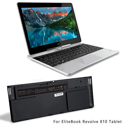 Fancy Buying New OD06XL 698943-001 Laptop Battery for HP EliteBook Revolve 810 G1 Tablet HP EliteBook Revolve 810 Tablet HSTNN-IB4F HSTNN-W91C 698750-171 H6L25AA H6L25UT - size: 10.13*3.72*0.3inch