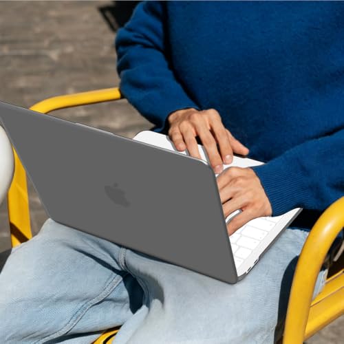 B BELK for MacBook Neo Case 13 inch 2026 Release Model A3404, Gray | Scratch Resistant Matte Plastic Laptop Hard Shell for Mac Neo Case, Keyboard Cover & Screen Protector, Slim & Lightweight - color: Gray
