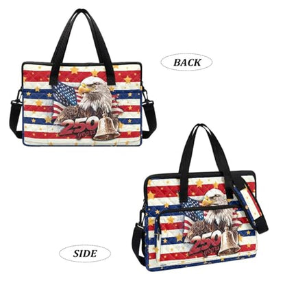 Laptop Sleeve, Laptop Cover with Adjustable Strap Computer Bag Tablet Notebook Sleeves Handbag Messenger Briefcase - color: Us 250 Years
