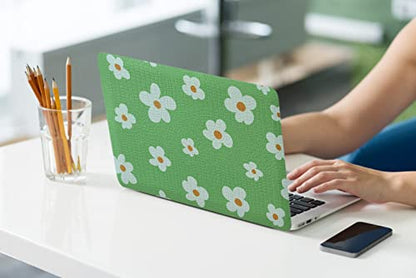 LanBaiLan Compatible for MacBook Pro 13 inch with Touch Bar M2 2026 2025 2024 2023 2022-2016 A2338 M1 A2251 A2289 A2159 A1989 A1708 A1706, Laptop Hardshell Case and Keyboard Cover, Green Flower - color: Green Flower