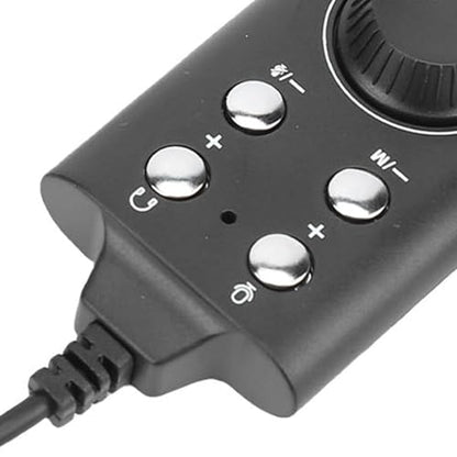Generic USB Sound Card, External Stereo Sound Adapter with Volume Control and 7.1 Surround, for PC Laptop Desktop Headset OS X