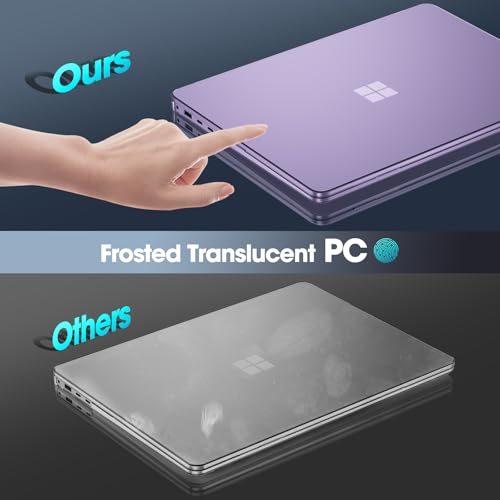 ProCase Protective Case for 13 Inch Surface Laptop 2025 -Crystal Clear | Hard Shell Transparent Cover with Durable and Lightweight Design - color: Crystal