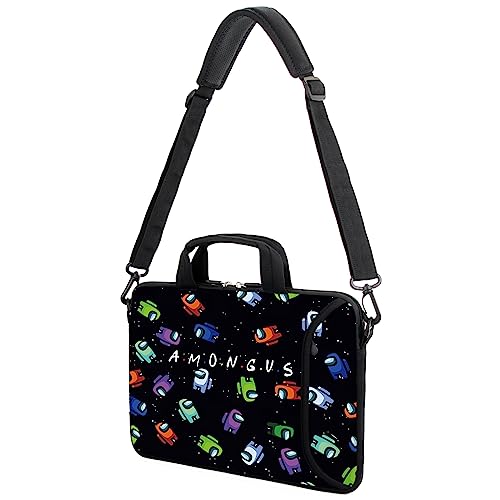 13" laptop bag laptop sleeve chromebook case adjustable shoulder strap with handle accessory pocket for men women (RYD-13-2) - color: Ryd-13-2