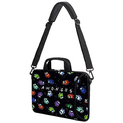13" laptop bag laptop sleeve chromebook case adjustable shoulder strap with handle accessory pocket for men women (RYD-13-2) - color: Ryd-13-2