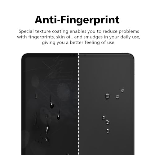 [2-Pack Paperfeel Screen Protector For Xiaoxin Pad 2022 10.6" (P12 10.6" 2022), Anti-Glare Matte PET Film for Drawing and Writing Like on Paper, High Responsive Touch, Easy Installation - size: Xiaoxin Pad 2022 10.6" (P12 10.6" 2022)