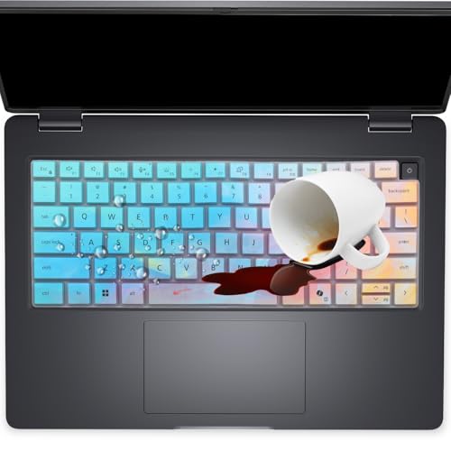Keyboard Cover for Dell Pro 14/Pro 14 Plus/Pro Max 14 PB14250 PB14255 PC14250 PC14255 MC14250 MC14255 (NOT FIT Dell Pro 14/Pro Max 14 Premium & Dell Pro Education/Pro Rugged/Pro Essential 14)-Colorful - color: Colorful