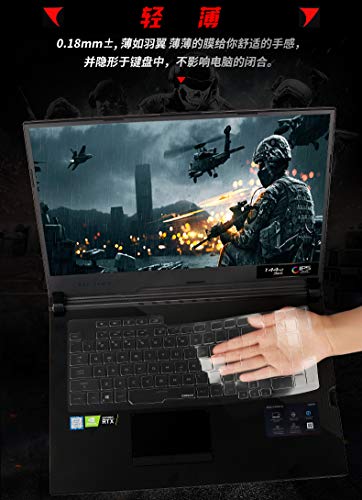 Laptop Ultra Thin Clear Transparent Tpu Keyboard Cover Protectors for ASUS ROG Strix G G731GV G731GU G731GW 17.3"