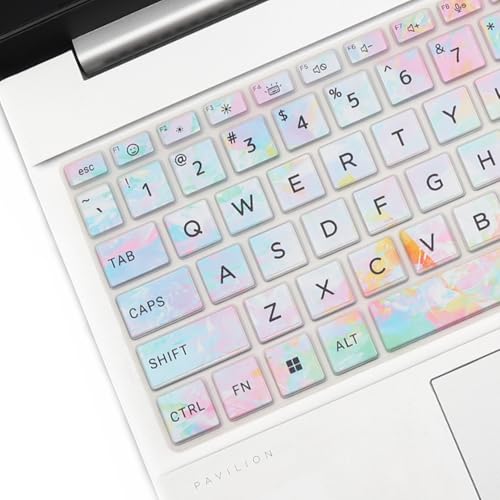 Keyboard Cover for HP Laptop 15-fc 15-fd 15.6" Series 15z-fc000 15t-fd000 15t-fd100 15-fd0023dx 15-fd0005dx 15-fc0025dx 15-fc0245dx fd0883nr fd0083wm fd0127dx fd0182wm 15-fc0093dx fc0041wm - color: Dazzle