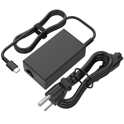 65W USB-C Charger Compatible with HP EliteBook Envy x360 | 20V 3.25A Type-C Adapter. Fits ProBook, Spectre, Pavilion, Chromebook, ZBook, G8-G11. Replaces L65505-002 TPN-DA20.