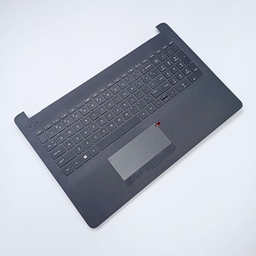 Replacement for HP Pavilion 15-BS 15-BU 15-BW 15-BS020WM 250 G6 255 G6 256 G6 Laptop Upper Case Palmrest Keyboard Touchpad Assembly Part 15.6" 925010-001 925008-001 929906-001 Top Cover Black