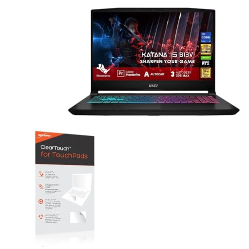 BoxWave Touchpad Protector Compatible with MSI Katana 15 B13V (15.6 in) - ClearTouch for Touchpad (2-Pack), Pad Protector Shield Cover Film Skin