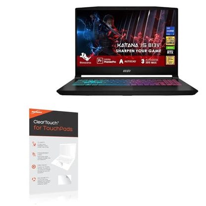 BoxWave Touchpad Protector Compatible with MSI Katana 15 B13V (15.6 in) - ClearTouch for Touchpad (2-Pack), Pad Protector Shield Cover Film Skin