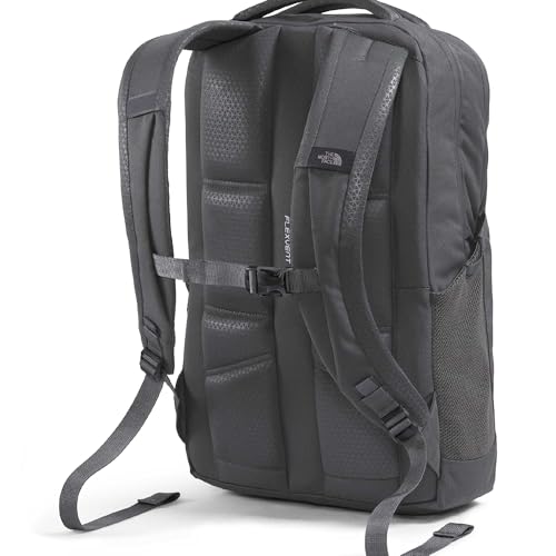 The North Face Jester Everyday Laptop Backpack, Gy/Dust Org, OSFA | Commuter Daypack, Water Repellent, Laptop Sleeve - color: Anthracite Grey/Dust Orange