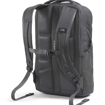 The North Face Jester Everyday Laptop Backpack, Gy/Dust Org, OSFA | Commuter Daypack, Water Repellent, Laptop Sleeve - color: Anthracite Grey/Dust Orange