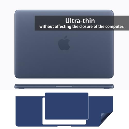Palm Rest Skin for 2026 MacBook Neo 13 inch Laptop with A18 Pro Chip A3404, MacBook Neo Accessories Wrist Rest Protective Skin Cover Scratch Resistant (Blue)