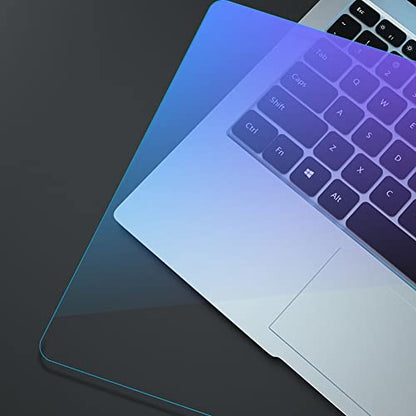 Vaxson Anti Blue Light Tempered Glass Screen Protector, compatible with Lenovo ThinkPad L13 Yoga Gen 4 13.3" Laptop Visible Area Cover Only, 9H Film Protectors [ Not Full Coverage ]