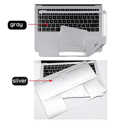 Palm Rest Full Cover with Trackpad Protector Sticker Skin for MacBook Pro 16 Inch (A2141),Ultra Thin Scratch Resistant (Gray)