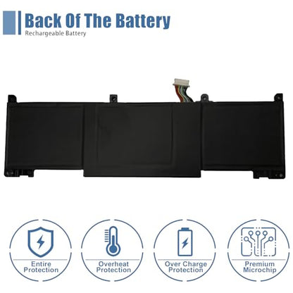 RH03XL Laptop Battery Replacement for ProBook 430 440 445 450 630 640 650 G8 ZHAN 66 Pro 14 G4 Series HSTNN-OB1T HSTNN-DB0B M01524-2B1 M01524-AC1 11.4V 45Wh 3790mAh 3-Cell - size: 10.00*3.03*0.26 inch RH03XL