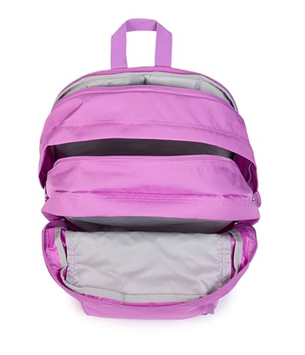 JanSport Laptop Backpack - Computer Bag with 2 Compartments, Ergonomic Shoulder Straps, 15” Laptop Sleeve, Haul Handle - Digital Fuchsia - color: Digital Fuchsia