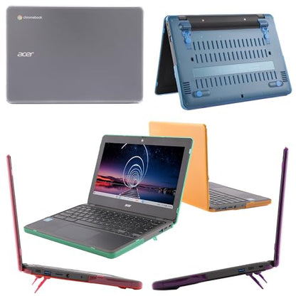 mCover Hard Case Only Compatible for 2023-2024 11.6" Acer Chromebook 511 C736 Series Clamshell Laptop Computers (NOT Compatible with Any Other Acer Models) - Aqua - color: Aqua