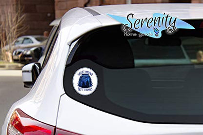 Stickers For Adults Kids Teens | Collect Moments Not Things | Place On Water Bottle Phone Laptop Computer Case | Outdoor Waterproof Car Vinyl Decals