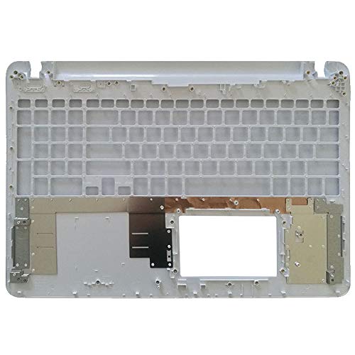 New Laptop Replacement Palmrest Cover Case Fit Sony Vaio SVF15323CX SVF15214CXB SVF1532DCYW SVF152A27T SVF154B SVF15318S SVF153A1RT SVF1521ECXW C Shell Small Enter Key (White) - color: White