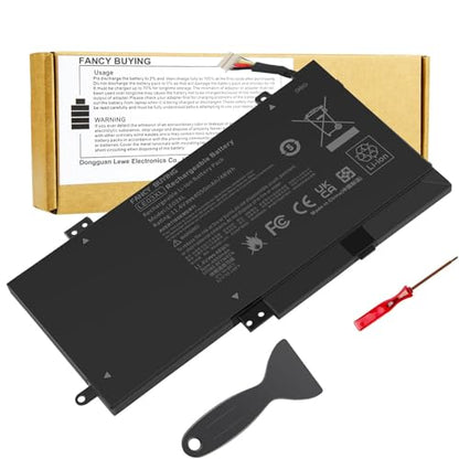Fancy Buying LE03XL LE03 796356-005 796220-831 Laptop Battery for HP Envy X360 m6-w 15-w W103dx W010dx w102dx w101dx, Pavilion X360 13-S 15-bk 13-s120nr 13-s128nr 15-bk010nr TPN-W116 TPN-W113 - size: 7.28*3.86*0.28inch LE03XL