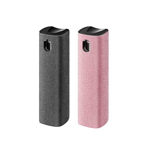 YTT Touchscreen Mist Cleaner, Screen Cleaner, for All Phones, Laptop and Tablet Screens,Two in One Spray and Microfiber Cloth 2 Pieces