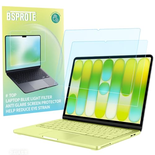 2-Pack Anti Blue Light Screen Protector for 2026 MacBook Neo 13-Inch A18 Pro, Matte Anti Glare Filter Eye Protection Shield for Mac Neo 13in, Anti-Scratch Protector - size: MacBook Neo 13 Inch(2026)