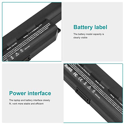 Futurebatt Laptop Battery for Asus A32-K55 A33-K55 A41-K55, ASUS U57A A45 A75 K55N K45 K55A K75 X55 X55A X55C X55U X75 R500A R500V - size: A32-K55 12.13 3.15 1.77in