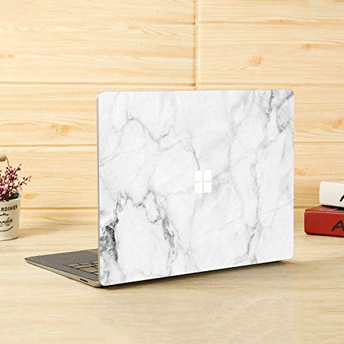 Ultra Thin Protective Cover Skin Decal Sticker for Microsoft Surface Laptop 5 (2022 Release) 13.5", Easy Apply, Anti-Scratch, Residue Free Vinyl Skin [Fresh Marble] - color: Fresh Marble, size: Surface Laptop5/4/3-13.5''
