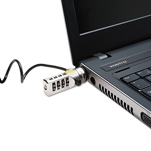 Kensington Portable Laptop Combination Cable Lock - Letter Combination Lock (K64684US), Wordlock - color: Wordlock