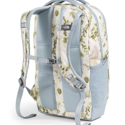 The North Face Jester Laptop Pack, Desert Stone Floral Dye Prt, OSFA | Commuter Travel Bag, Laptop Sleeve, Water-Repellent - color: Desert Stone Floral Dye Print/Frost Grey