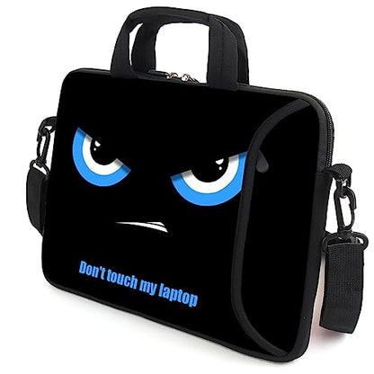 13" laptop bag laptop sleeve chromebook case adjustable shoulder strap with handle accessory pocket for men women (RYD-13-1) - color: Ryd-13-1