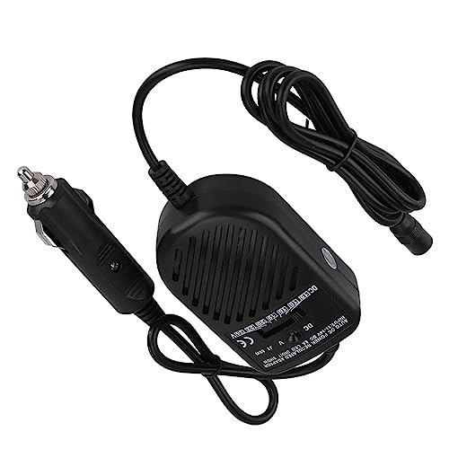 Universal 80W DC Car Charger, 15‑24V Power Supply Adapter Set, 8pcs DC Plug Heads, for Laptop Notebook