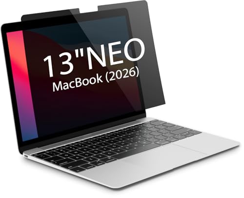 Magnetic Privacy Screen for Macbook Neo 13 inch 2026 A3404‌, Detachable Screen Protector, Blue Light Blocking, Anti Glare Protector and Privacy Filter Shield - size: Macbook Neo 13 inch