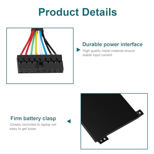 Futurebatt BTY-M492 Battery Replacement for MSI WF66 WF76 11UI 11UJ Katana GF66 11UD 12UG 12UX GF76 11UE 12UD Crosshair 15 17 A11UCK A11UDK A11UEK Sword 15 A11U A11UD A11UE Pulse GL66 GL76 7506 - size: BTY-M492